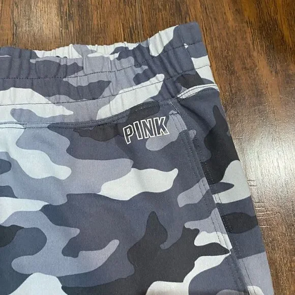 PINK Joggers Camo Blue and grey sweatpants - Picture 4 of 5